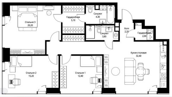 Купить квартиру в ЖК Veer в Москве от застройщика mr group