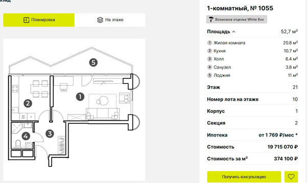 МФК «Nametkin Tower»: высокий стандарт московских апартаментов
