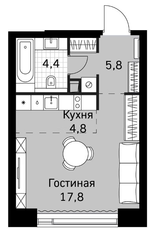 Купить квартиру в ЖК «Амбер Сити» в Москве