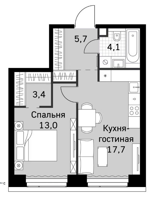 Купить квартиру в ЖК «Амбер Сити» в Москве